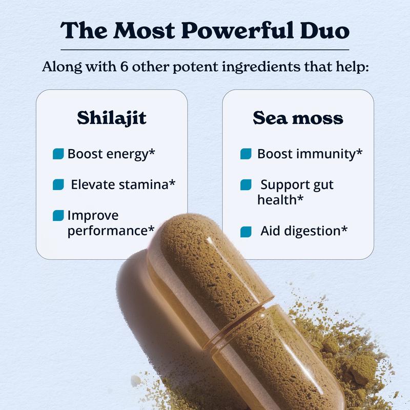 Gold+ Shilajit & Ashwaganda Capsuls